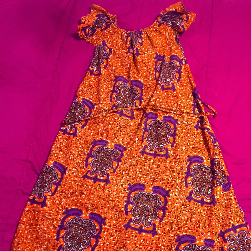 Casual Ghana print Dress